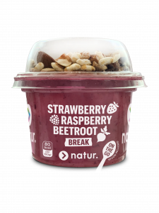 natur. strawberry raspberry beetroot break